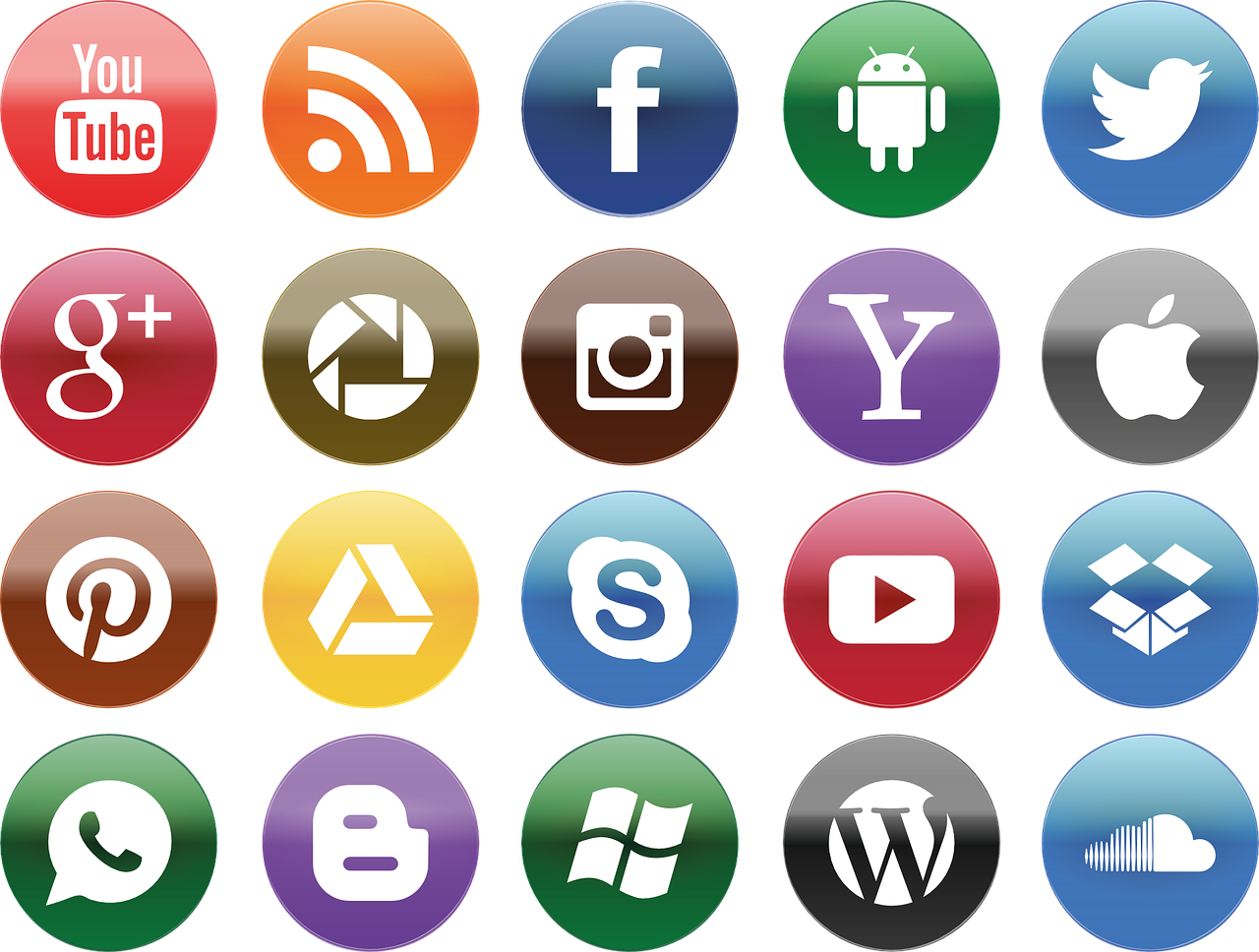 social media icons, social media, icon set-1177293.jpg